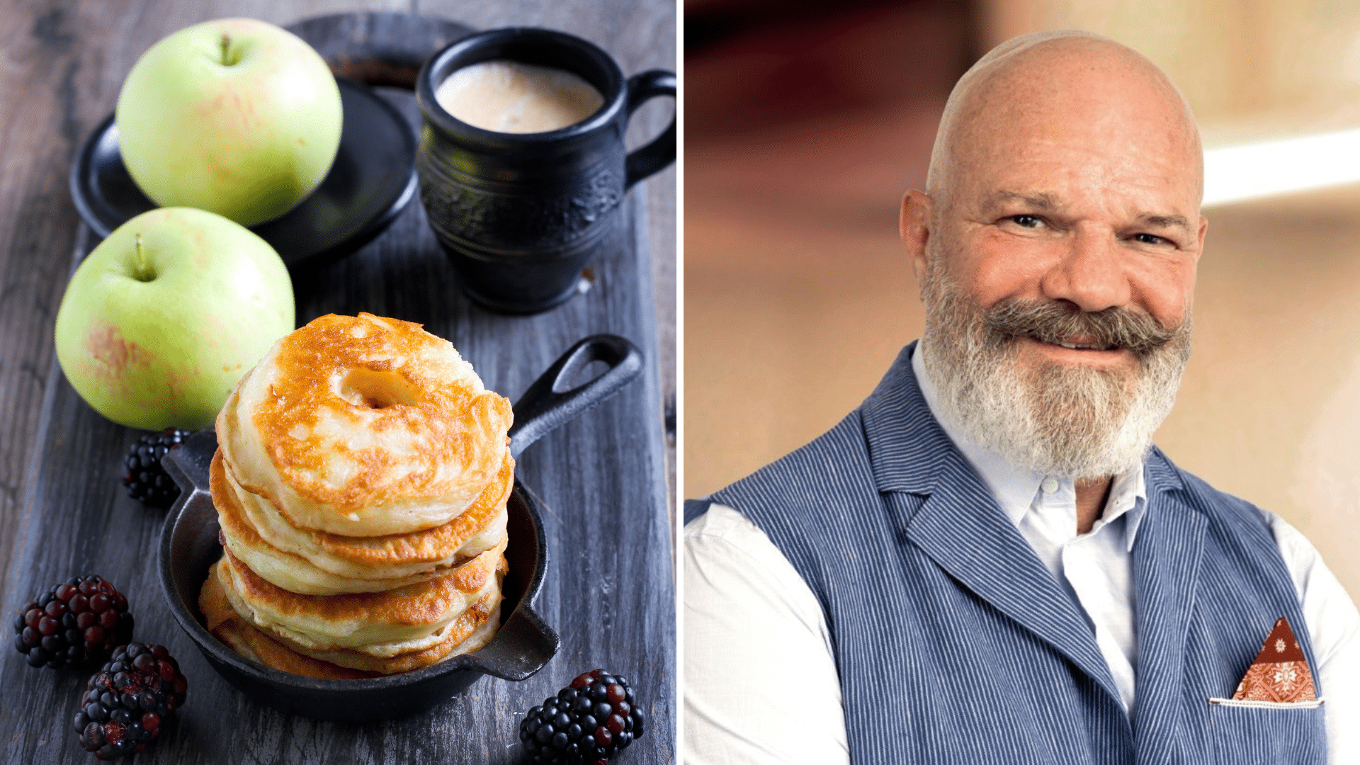 La recette des beignets aux pommes par Philippe Etchebest