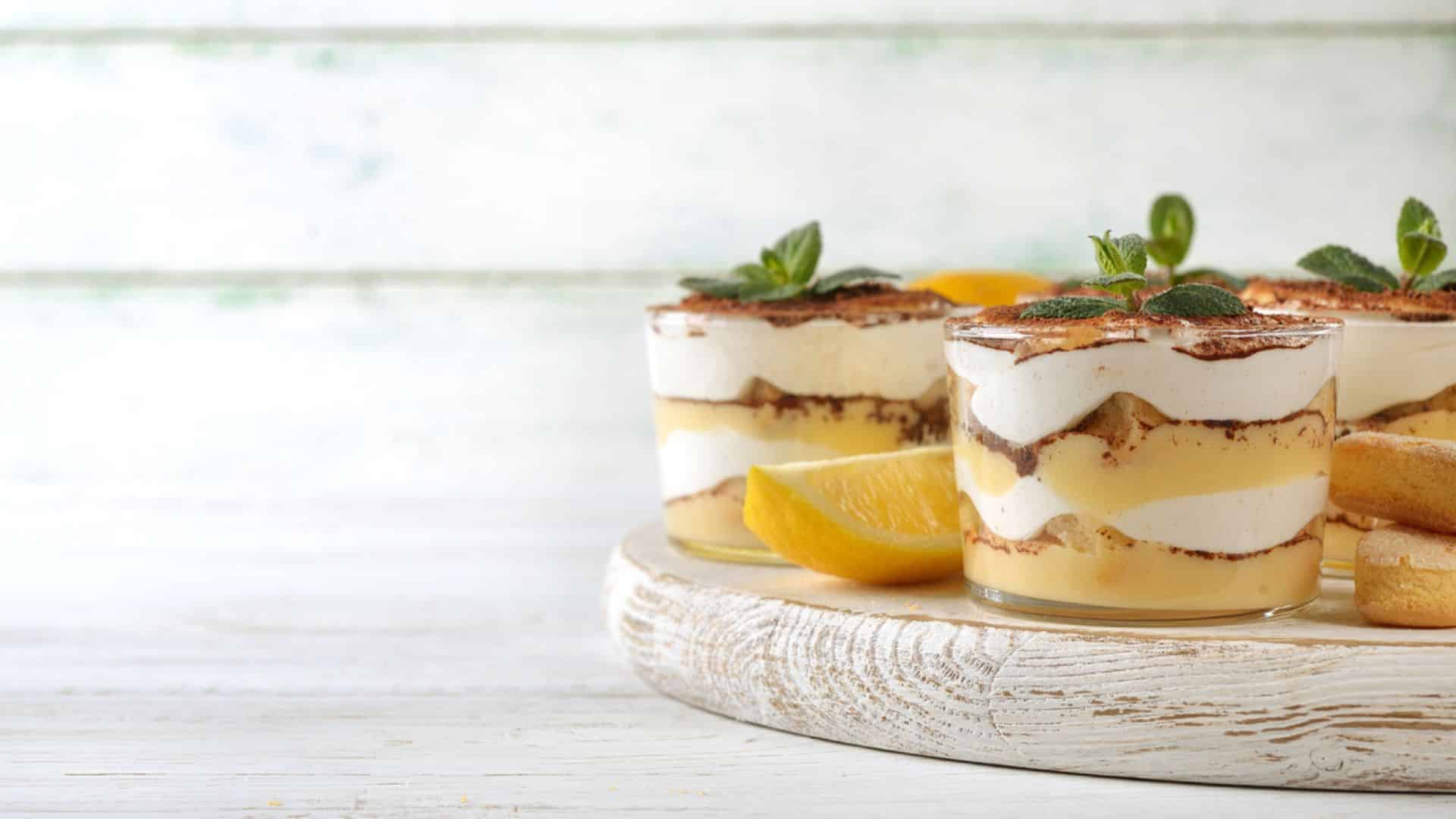 Tiramisu au citron : la recette légère pour cet été
