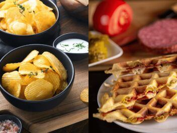 Recettes Apéro dînatoire : Chips en gaufrette