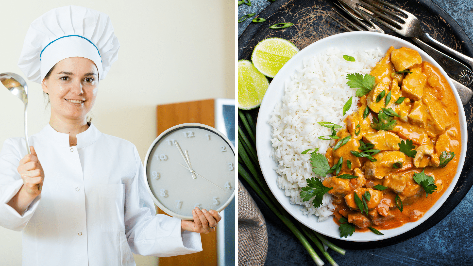 Poulet au curry en 15 minutes : la recette express