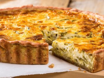 Recette printemps 2024 : tarte aux oignons, cheddar et bière