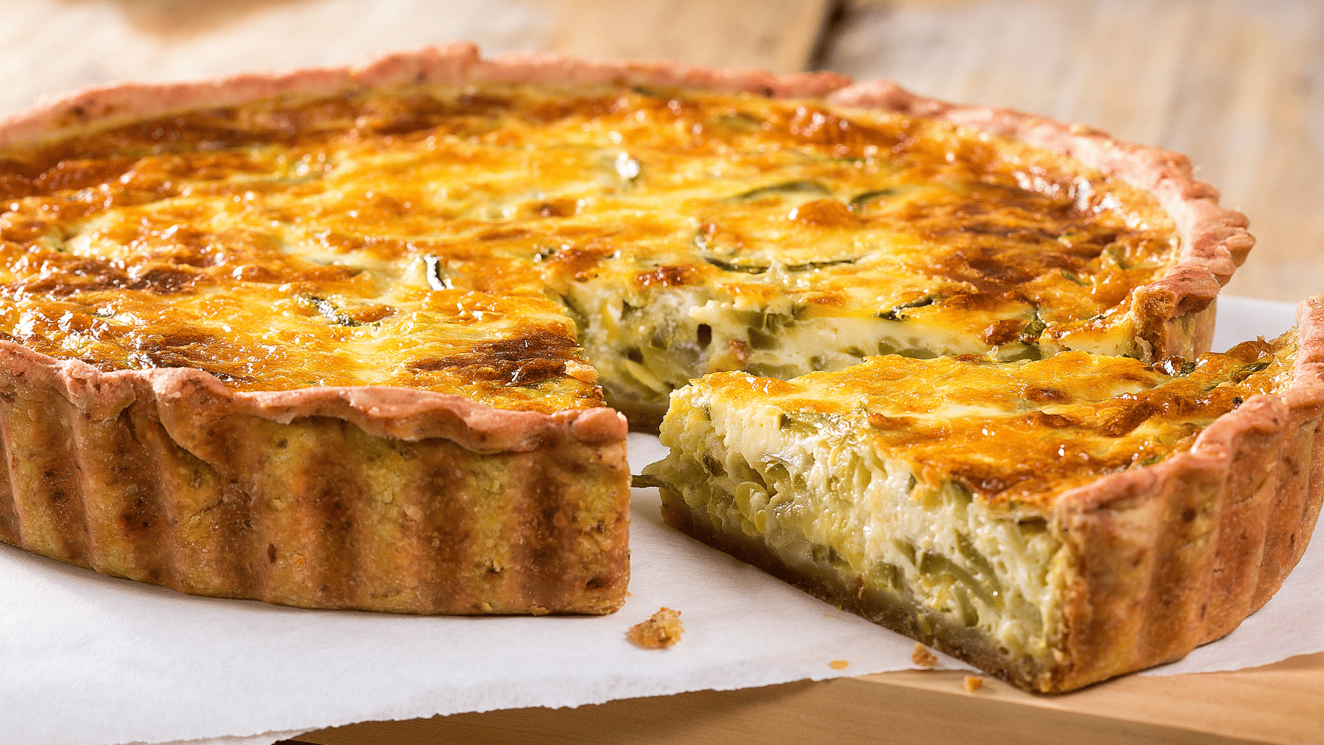 Recette printemps 2024 : tarte aux oignons, cheddar et bière