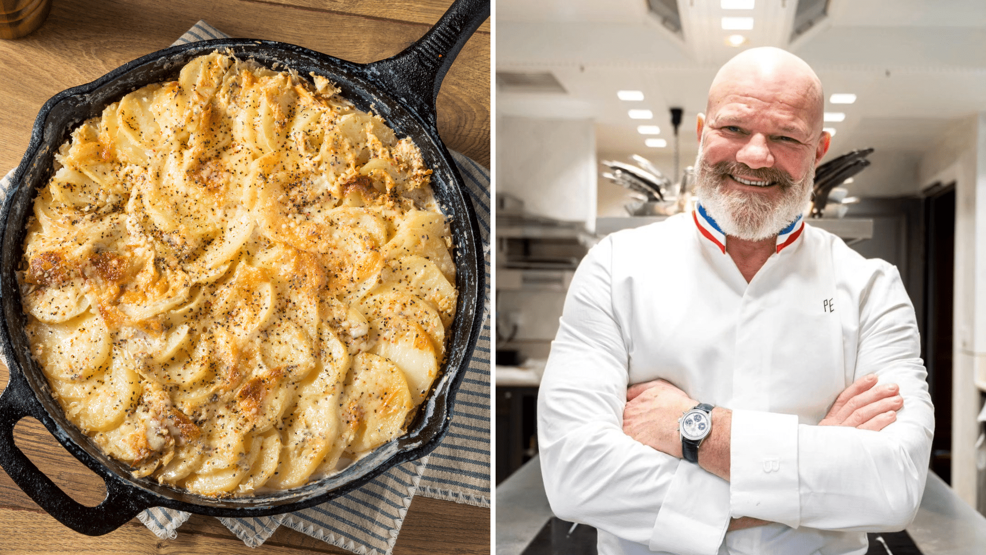 Un incontournable des fêtes : le gratin dauphinois de Noël revisité par Philippe Etchebest