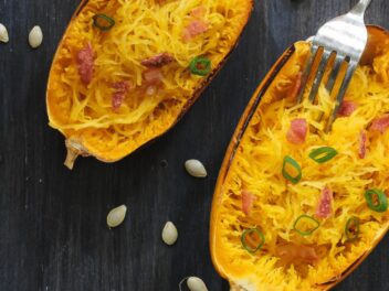 Recette authentique pour un Squash de Spaghetti à la mode de Capri