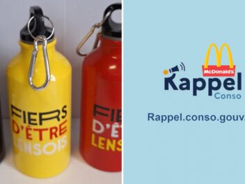 McDonald’s : des gourdes distribuées par l’enseigne rappelées dans toute la France pour présence de produits chimiques dangereux