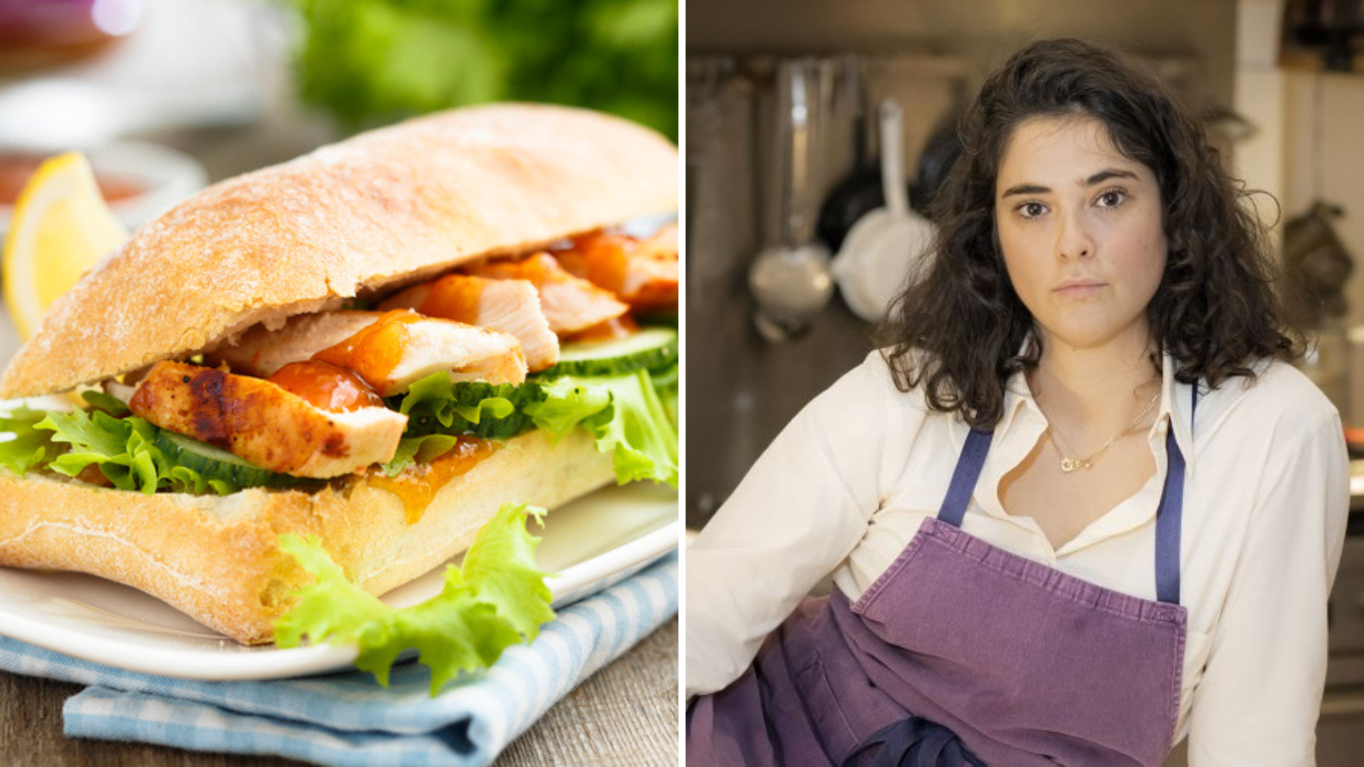 Le poulet en deux temps : un sandwich revisité par Alix Lacloche