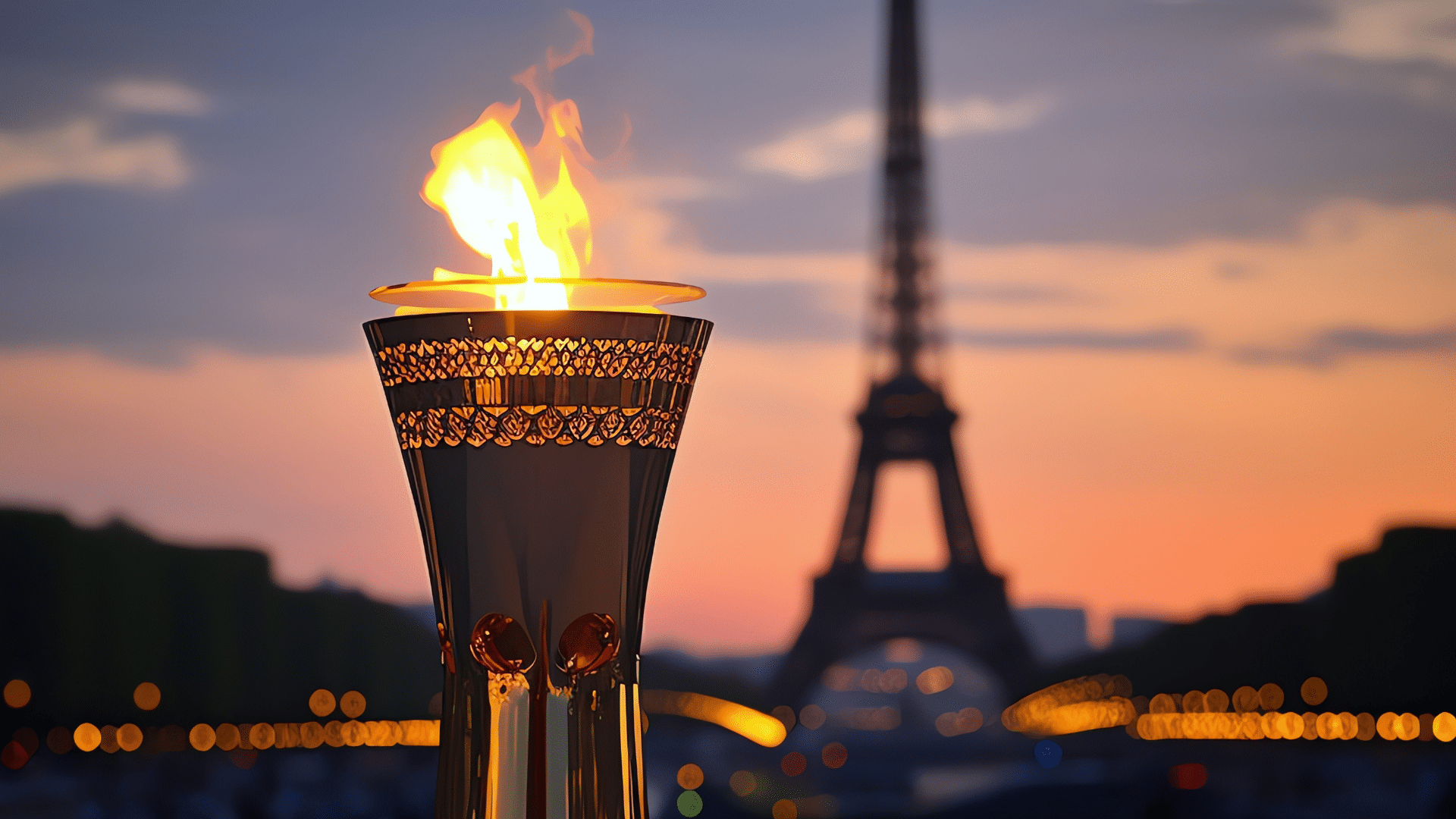 JO 2024 : la flamme olympique a été remise à la France (IMAGES)