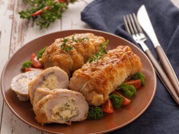 Recette printemps 2024 : Involtini de poulet à la pancetta