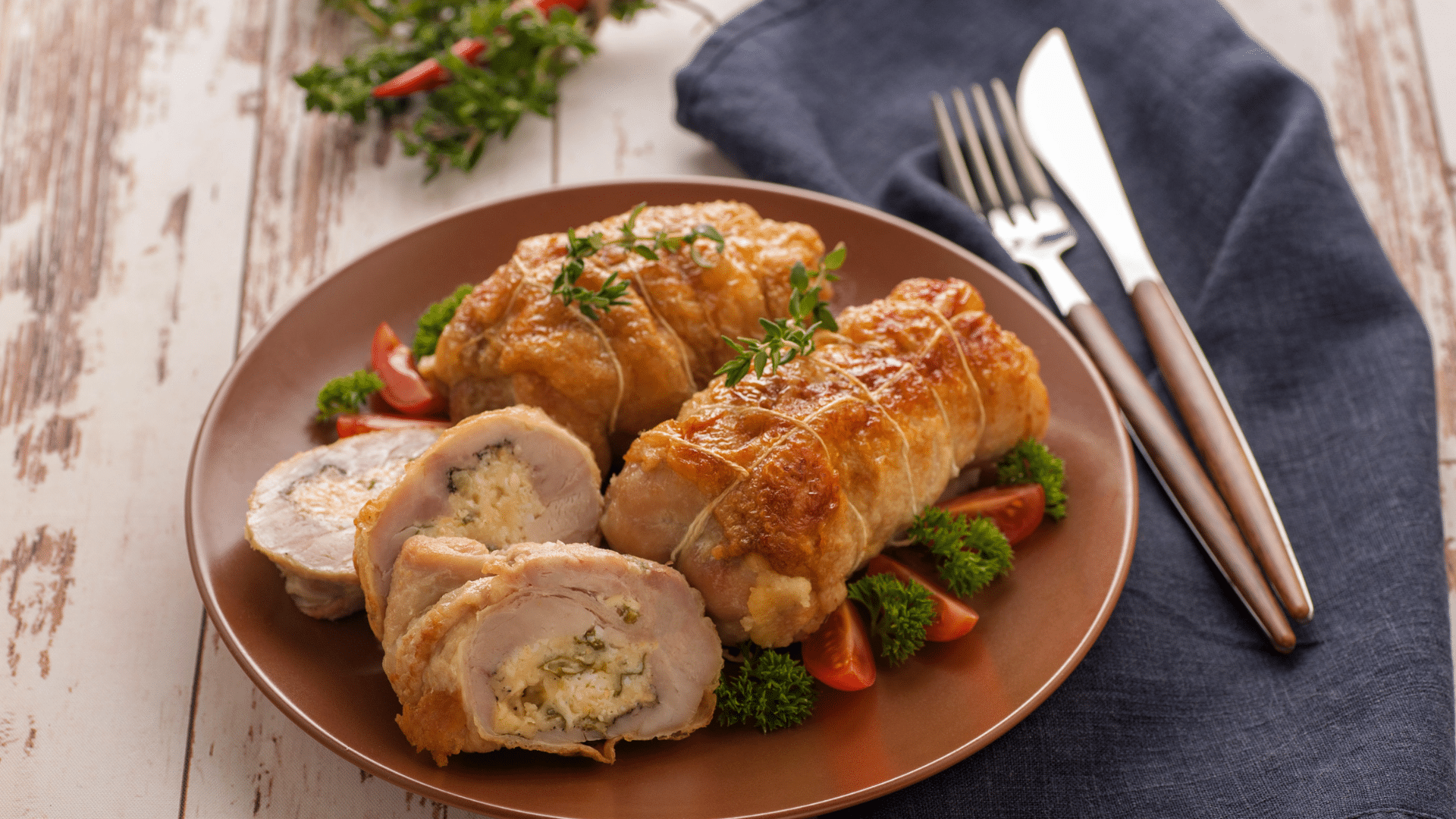 Recette printemps 2024 : Involtini de poulet à la pancetta