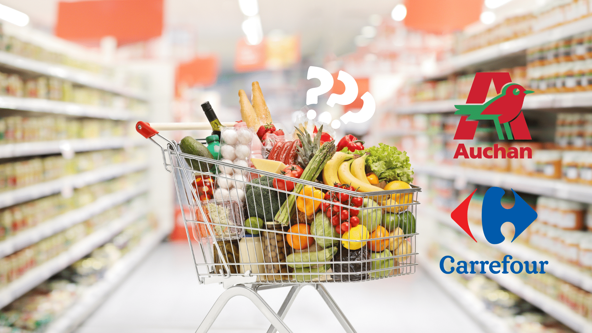 Carrefour, Auchan… : comment savoir ce que contient le chariot mystère ?