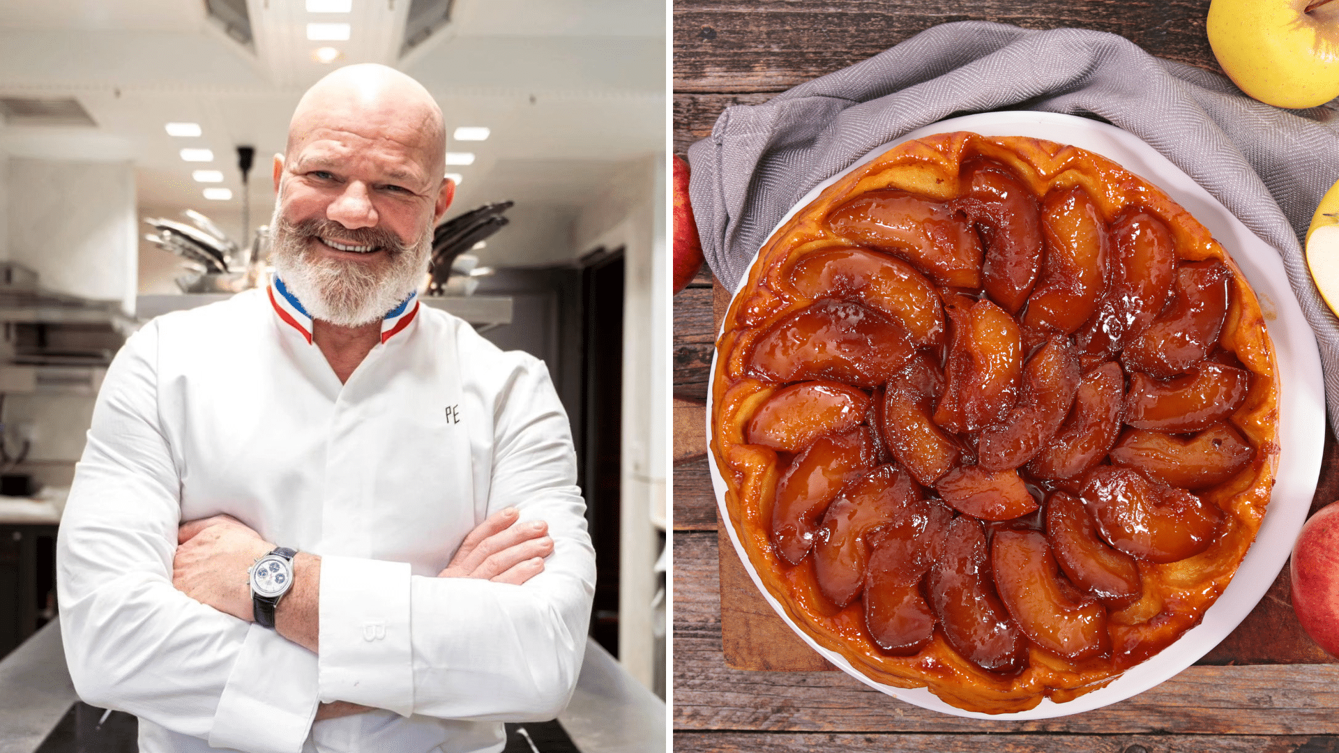 La tarte tatin signée Philippe Etchebest