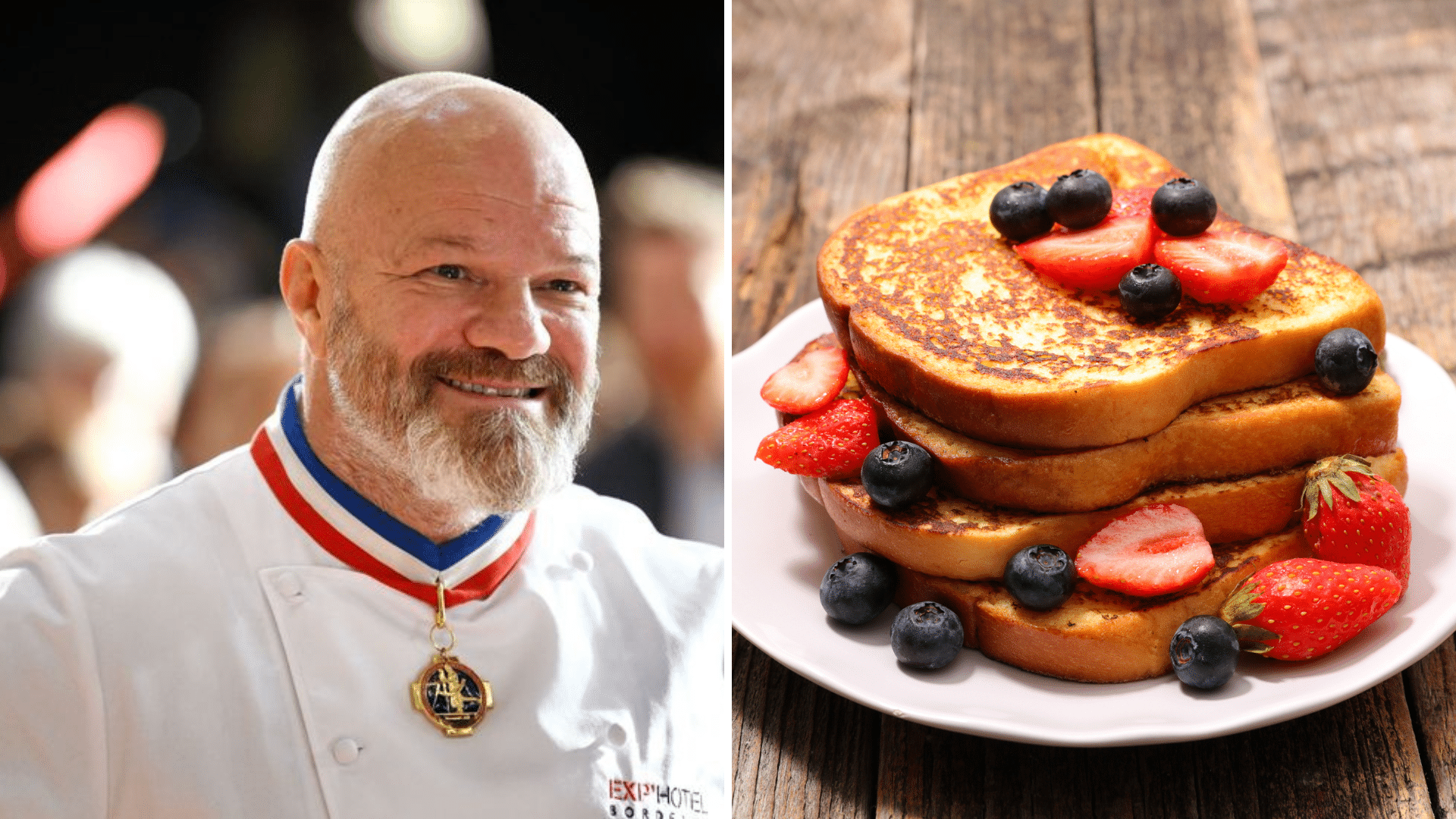 La recette nostalgique du pain perdu par Philippe Etchebest