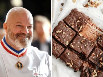 La recette express du brownie chocolat cacahuètes selon Philippe Etchebest