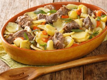 Recette printemps 2024 : baeckeoffe d’agneau aux épices
