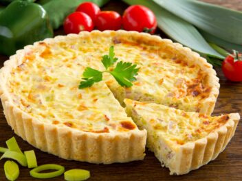Quiche Lorraine sans pâte: la recette sans gluten
