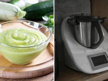 Recettes pour bébés à faire au Thermomix : Purée de courgette