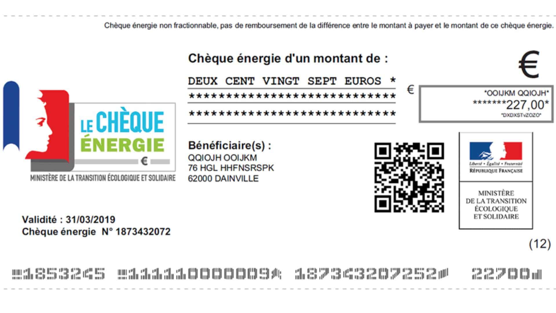 Chèque énergie : bonne nouvelle pour ceux qui ne l’ont pas reçu en 2024 !