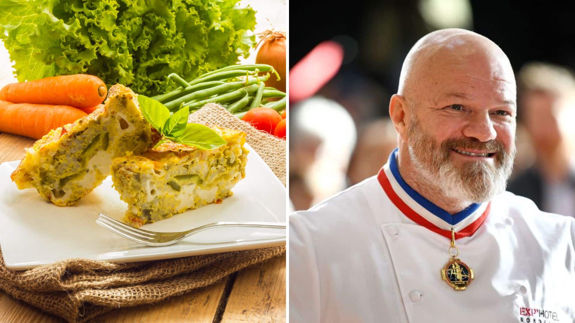 Recette magique de flan salé : Philippe Etchebest révèle son secret pour transformer vos restes de légumes