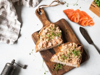 Recettes Apéro dînatoire : Saumon en rillettes