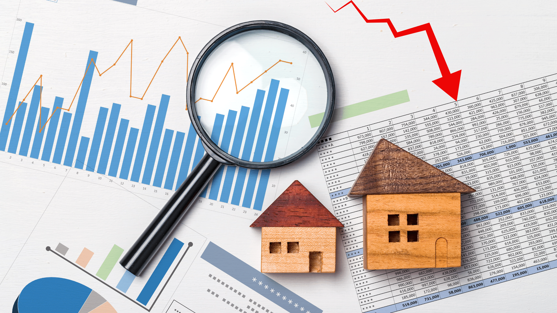 Marché immobilier en baisse : toutes les infos sur le recul des prix !
