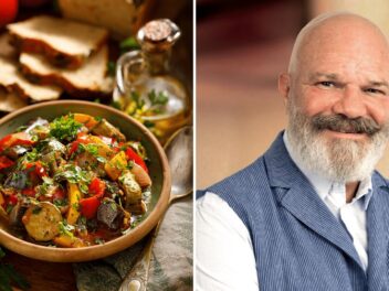 la ratatouille revisitée de Philippe Etchebest
