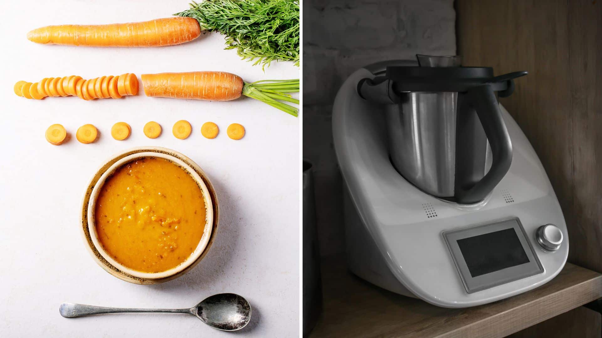 Recettes pour bébés à faire au Thermomix : Purée de carotte