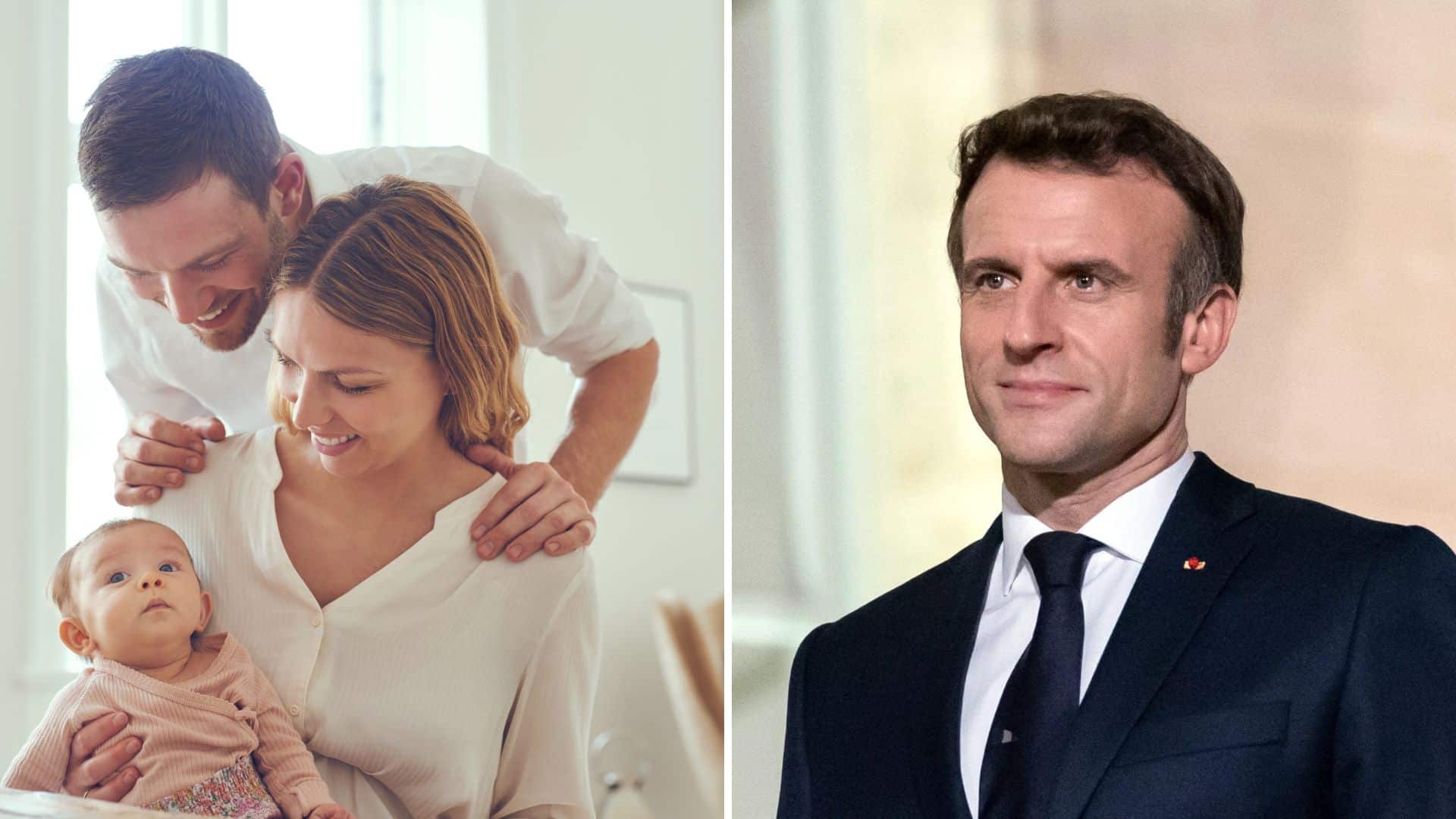 Congé de Naissance : les orientations fixées par Emmanuel Macron