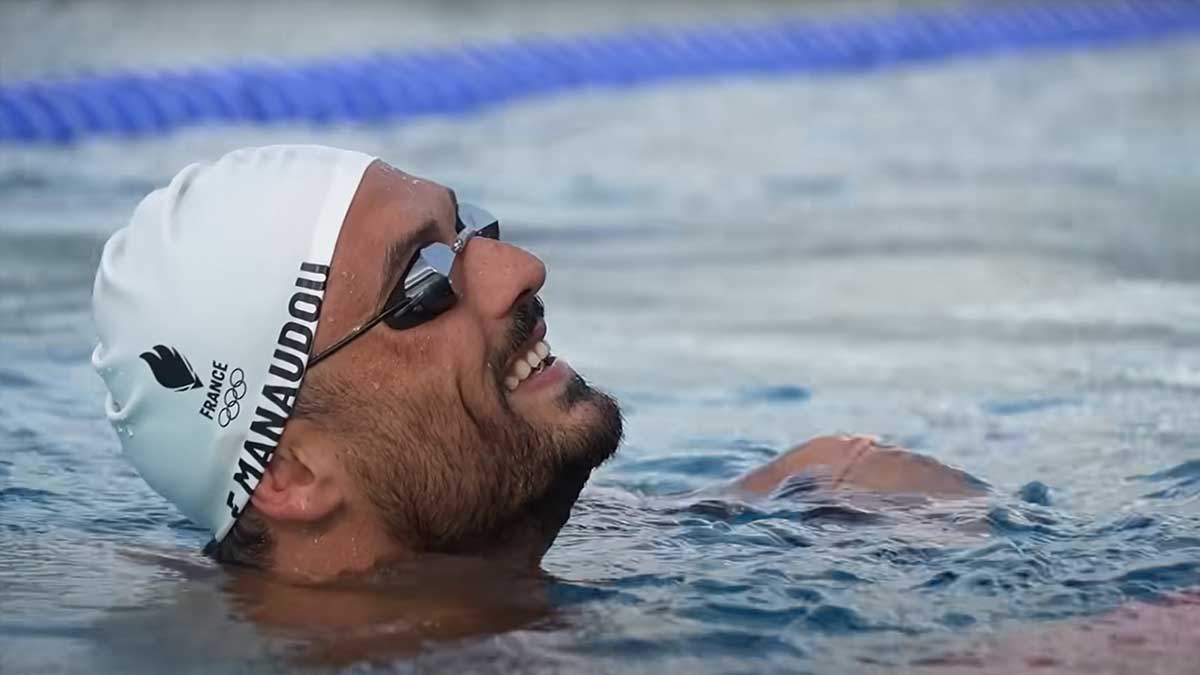 Florent Manaudou dévoile les secrets de son coup de foudre inattendu avec Lola Dumenil