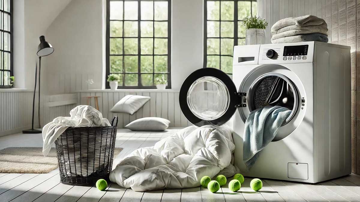 Vous ne laverez plus votre couette de la même façon après ça !