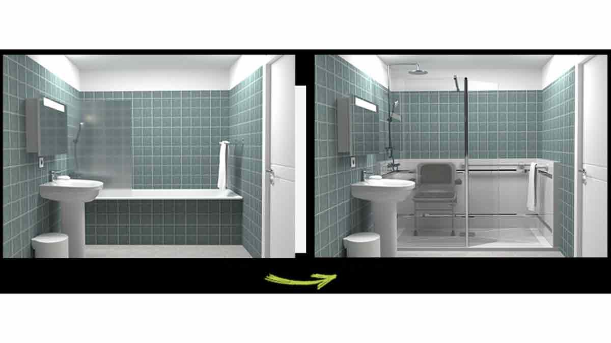 Voici 5 astuces géniales pour transformer et sécuriser la salle de bains de vos grands-parents !