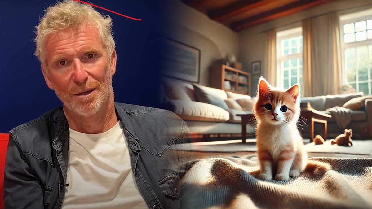 Denis Brogniart dévoile les coulisses de l’adoption de son chaton des Philippines