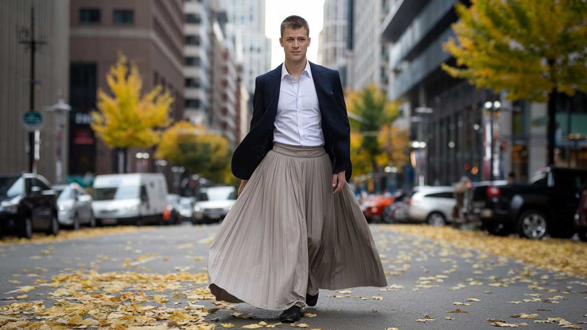 La jupe pour hommes : révolution mode ou tendance éphémère ?