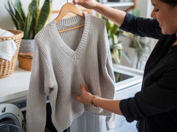 Cette astuce miracle va ressusciter votre pull préféré qui a rétréci au lavage !