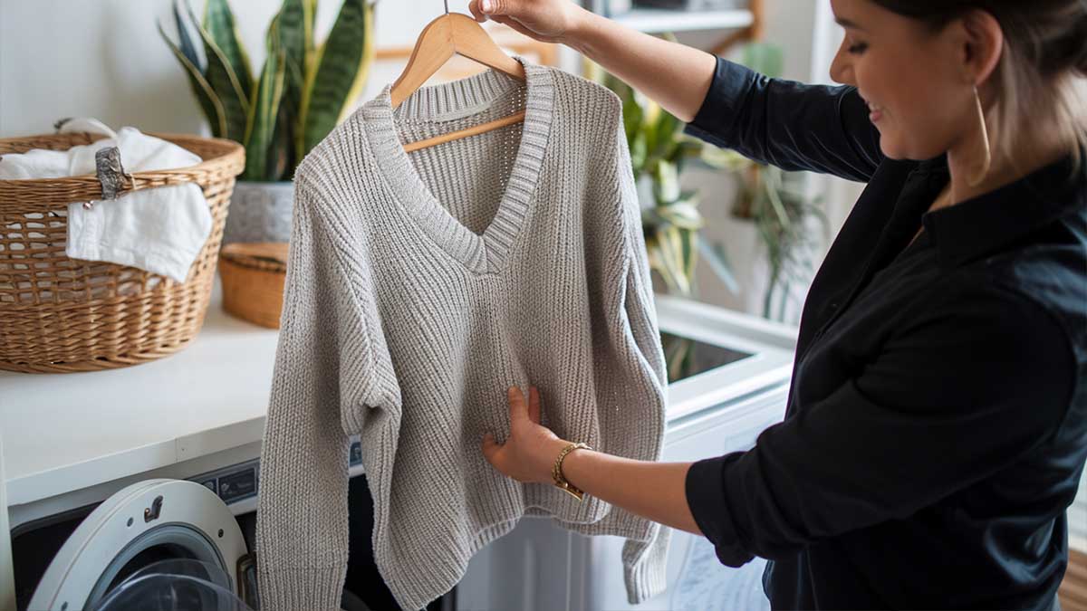 Cette astuce miracle va ressusciter votre pull préféré qui a rétréci au lavage !