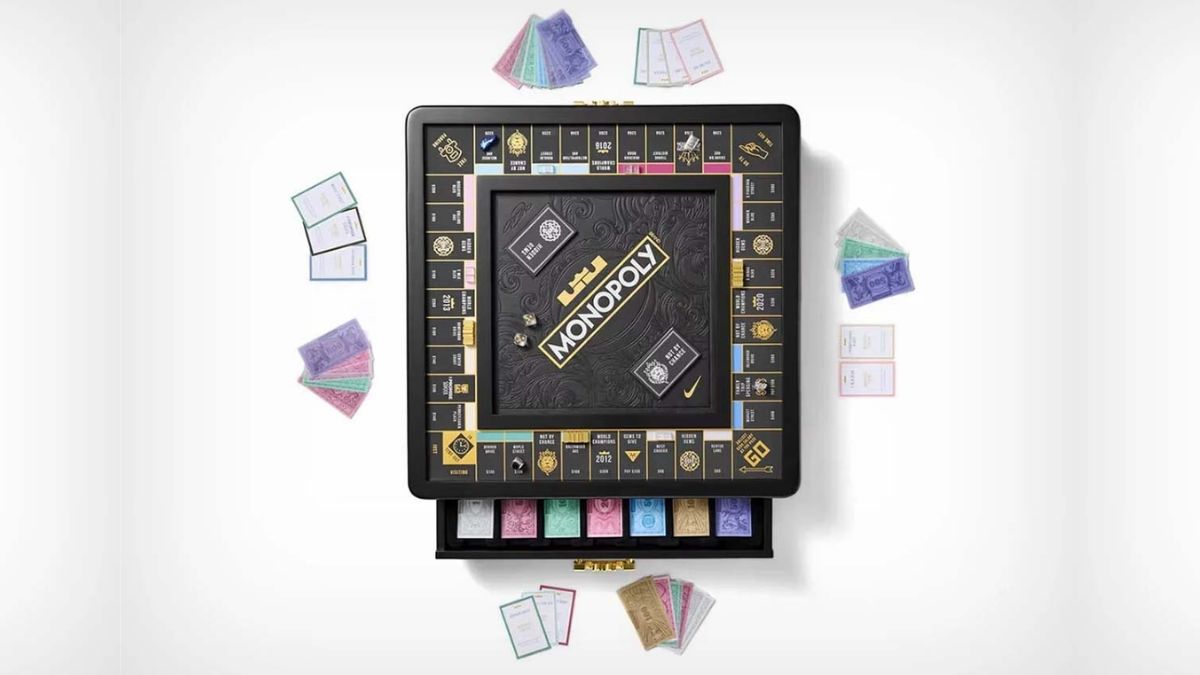 Nike et Hasbro bouleversent l’univers du Monopoly : LeBron James s’empare du plateau de jeu mythique
