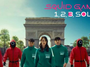 Squid Game : Netflix crée l’événement à Paris avec un « 1,2,3 soleil » géant aux Champs-Élysées