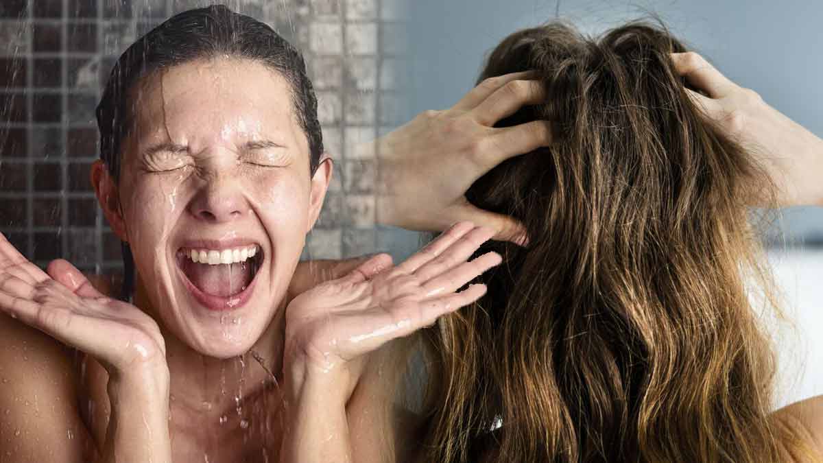 Rincer ses cheveux à l’eau froide : la clé pour une chevelure éclatante ? Le vrai du faux dévoilé !